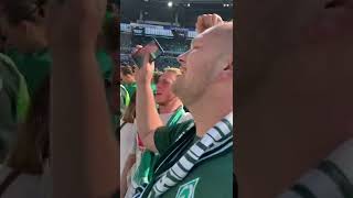 Werder Bremen Aufstieg 2022! Platzsturm! Wonderwall! Teil 2