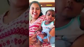 mrudhula vijay with yamika kutti cute video🥰🔥🥰🔥🥰mrudhula vijay Instagram cute video