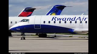 Historical fleet of RwandAir