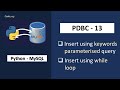 Python MySQL Execute Parameterized Query for Dynamic Program | Python MySQL Tutorial
