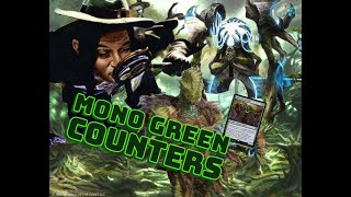 Mono Green counters | Standard | MTG Arena Gameplay