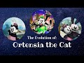 The Evolution of Ortensia the Cat - From 1927 to 2018