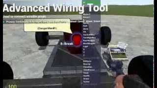How To Make a Simple WASD Car Using WireMod Gmod 13