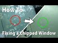 How to Repair a Windshield Rock Chip