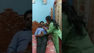 Wife is Shocked 🤣😜#funny #comedy #trending#couple  #viral#youtubeshorts 🤣😜#BISHAKTO PORIBAR