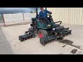 hayter t424 5 gang ride on diesel lawnmower