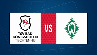 TSV Bad Königshofen - SV Werder Bremen (TTBL, 2024/25)