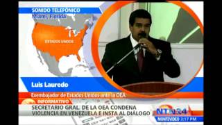 Exembajador de EE.UU. ante la OEA asegura que Insulza es un \