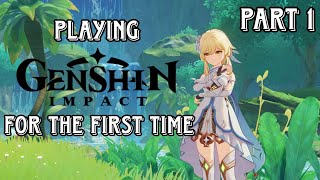 Playing Genshin Impact for the First Time Ever! Kaya is my Husbando now. | Watch my first reaction 🌈