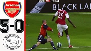 Arsenal VS Derby County 5-0 | Gоals & Hіghlіghts | Premier League 2007 - 2008