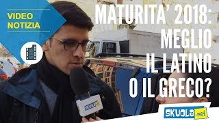 Materie Maturità 2018: meglio greco o latino?