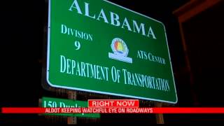 ALDOT Keeping Watchful Eye on Roadways