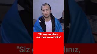 Əsirlikdən qayıdan Aqşin Bəbirovun ailəsi sevinc içində #shortvideo #shorts