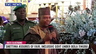 VIDEO: Kashim Shettima Assures of Fair, Inclusive Government Under Tinubu