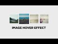 CSS IMAGE HOVER EFFECT for Images: Only with CSS Tutorial