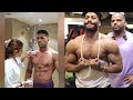 all bodybuilders trunk no.😱ceremony amateur olympia 2024 himanshu sharma mukesh singh