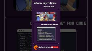 Subway Surfers Game Animation Tutorial | Create Subway Surfers Clone with HTML, CSS & JavaScript