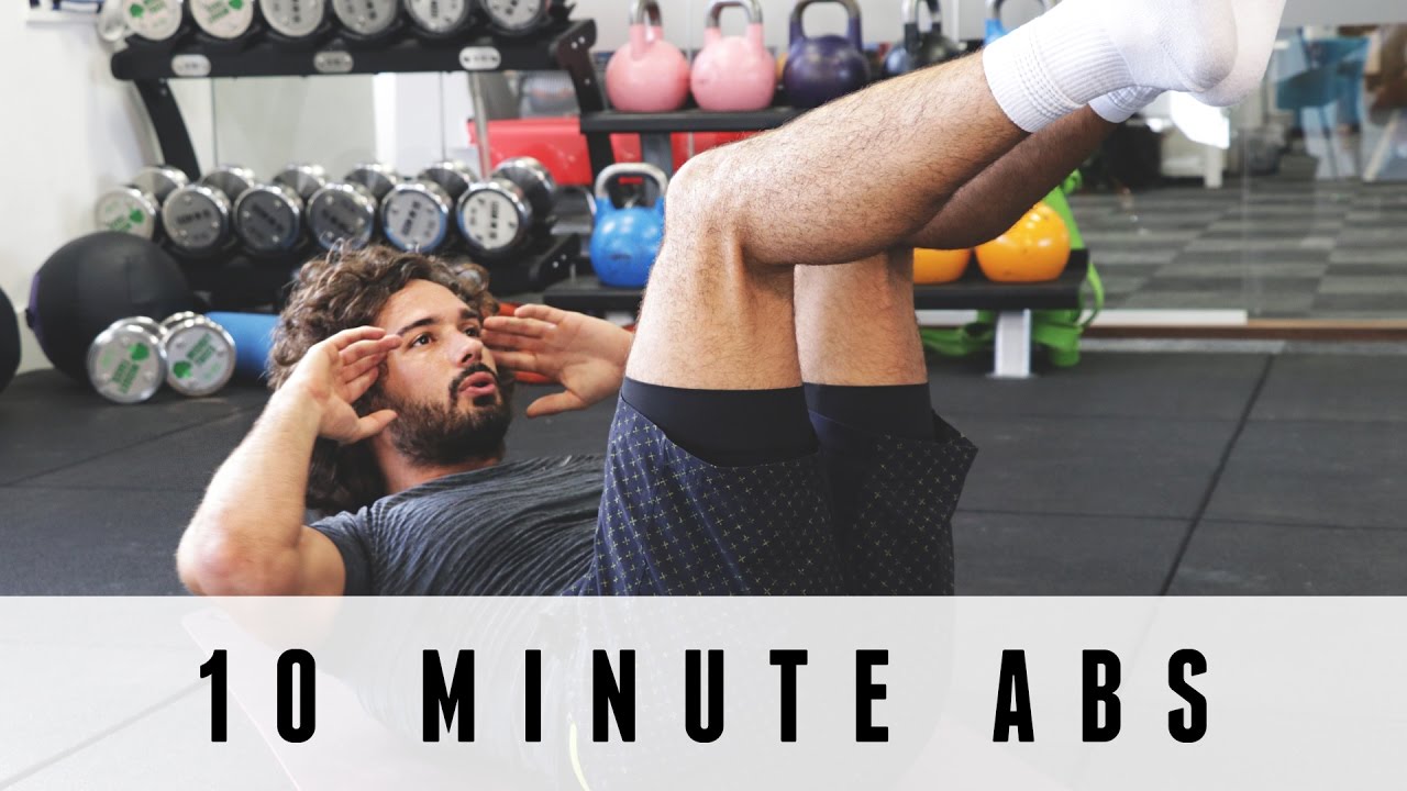 10 Minute Abs Workout | The Body Coach - YouTube