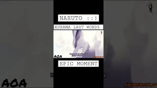 Kurama Farewell 😥 - Naruto | 4K Anime [ AMV/EDIT] #naruto #kurama #amv