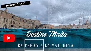 ✅DESTINO MALTA ⛴️de Birgu a La Valletta