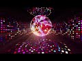 Spinning Pink Colorful  Disco Ball Vj Loop - Disco Ball Animation Party Background