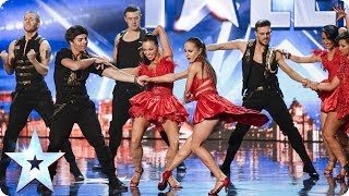 Latin dance troupe Kings and Queens bring passion to the stage | Britain's Got Talent 2014