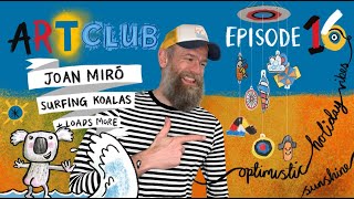 Joan Miró for kids – Art Club with Olaf Falafel Ep16