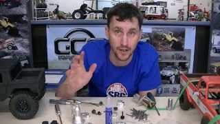 GCM LRT-Case Assembly and Motor Mount for R4 Scale Trans