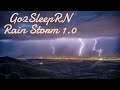 FALL ASLEEP FAST. Rainstorm1.0. Manifest while sleeping.