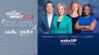 Arkansas snowfall livestream | What to know w/ Wake Up Central on THV11+