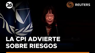 La presidenta de la CPI dice que el tribunal para crímenes de guerra está en peligro | #Reuters