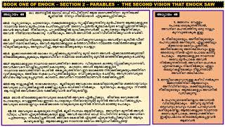 ഈനോക്കിന്റെ  പുസ്തകങ്ങൾ.  Enock's Books - Parabil 2 in Malayalam