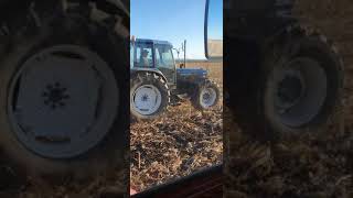 U650 vs new holland 8340 la disc  10 km/h la utb😂