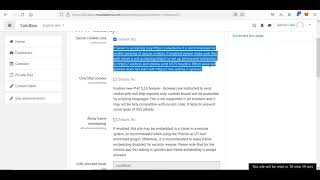 Moodle: Enable HTTPs Cookies for Secure HTTPs Connections Only