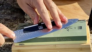 How to Sharpen a Knife on a Whetstone Easy Method - Best Way to Sharpen a Knife on a Whetstone