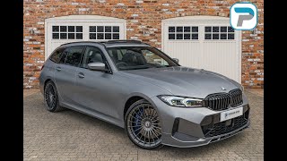 2023/23 ALPINA B3 TOURING 3.0 BITURBO ALL WHEEL DRIVE IN FROZEN GREY WITH BLACK VERNASCA LEATHER