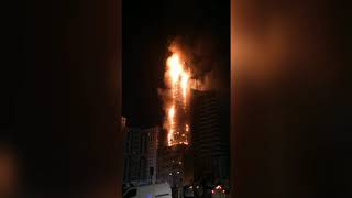 Fire in Sharjah;ഷാർജ നഗരത്തിൽ തീപിടിത്തം