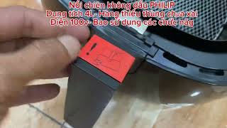 Liên hệ để chốt sp duy nhất chưa sài…nồi chiên ko dầu PHILIP điện 100v…sđt 0988.07.56.57