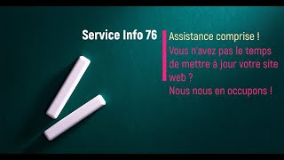 Pas le temps de mettre à jour votre site ? Profitez de l'assistance gratuite !