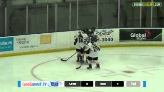 Women's Hockey Highlights - 11/20/15 (Regina 3 Lethbridge 0)