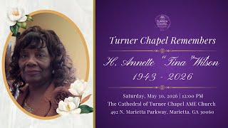 🕊️ In Loving Memory of H. Annette “Tina” Wilson🕊️