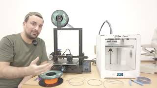 Açık Kapalı kasa 3 boyutlu yazıcılar Ender 3V2 ve Ultimaker 2+ performans karşılaştırması