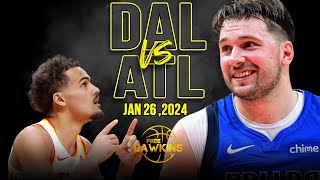 The Game Luka Doncic Dropped 73 Pts On The Hawks | January 26, 2024 | FreeDawkins