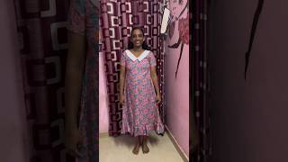 കൈ കൊണ്ട് തയ്ച്ച nighty frock#handstitch #millionviews #viral #trending#trendingshorts#youtubeshorts