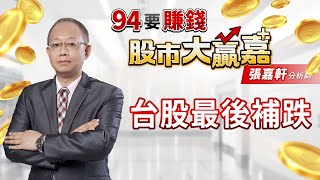 【94要賺錢 股市大贏嘉】台股最後補跌｜20220623｜分析師 張嘉軒