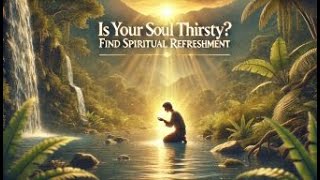 Is Your Soul Thirsty: Find Spiritual Refreshment