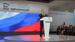 Medvedev Birleşik Rusya Partisi lideri oldu