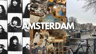 amsterdam vlog | anne frank house, rijksmuseum, walking around city center