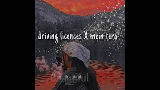Driving License X Mein Tera Slowed Reverb Tiktok Trending