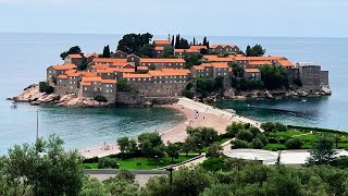 Karadağ | Budva'nın muhteşem plajları (Sveti Stefan)